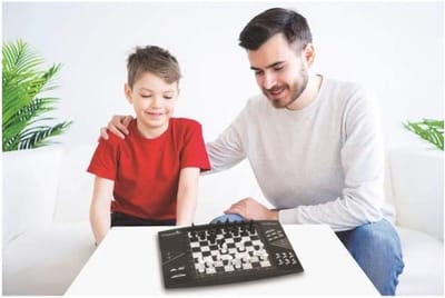 Interactief Elektronisch Schaakbord met 64 Moeilijkheidsniveaus en LED-verlichting