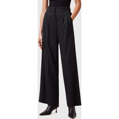 AllSaints Pinnie Trouser Black Taglia: 10 | Pantaloni da completo Outlet | Donna | Nero