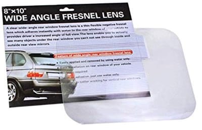 Dailygoods- Parkeersticker Wijdhoek - Dodehoekspiegel Auto - Verstelbaar - Flexibel - Duurzaam - Hoge Doorlaatbaarheid 92%