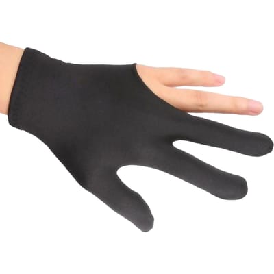 Gants de billard élastiques à 3 doigts pour queue de billard, pour hommes et femmes, accessoires de billard