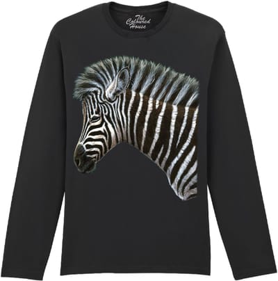 Zebra Foal The Coloured House Longsleeve T-shirt XXL
