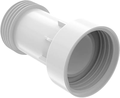 TOVBMUP IBC-tankfittingen - IBC-adapter S60x6 verlengpakking - IBC-containerfittingen - rechte S60x6 grove draad naar S60x6 grove draad - met PVC-afdichting