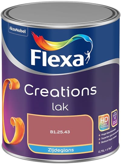 Flexa - Creations Lak Zijdeglans - B1.25.43 - Mengverf - 750 Ml