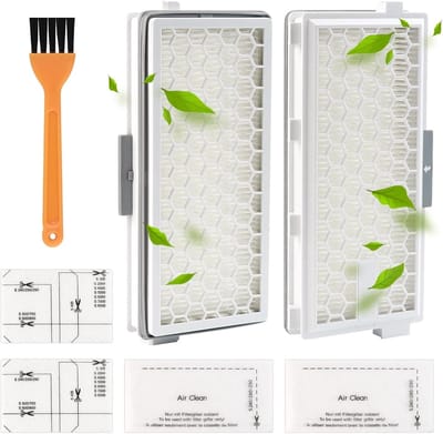 Famanu - Filterset, geschikt voor Miele S4000-S6000 en C2/C3 stofzuigers