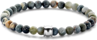 Frank 1967 – Heren Armband – 7FB-0749 - kralenarmband heren valkenoog - mat