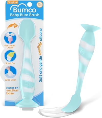 Bumco Baby Luier Uitslag Crème Applicator - Baby Billen Borstel Luier Crème Spatel - Baby Shower Geschenken