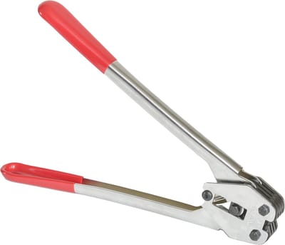 Kortpack - Zegelaar 13mm voor PP-band en Polyesterband - Voor het Vastzetten van Omsnoeringsband met 13mm brede zegels - (035.0501)