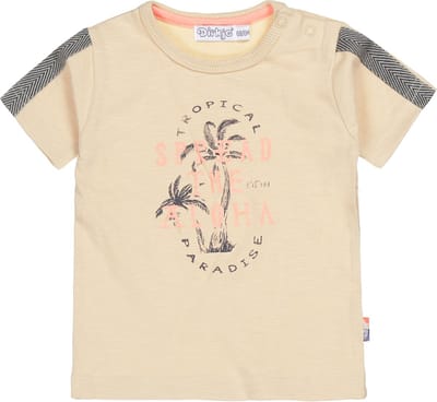 Dirkje jongens T-shirt beige Hawaii - maat 56