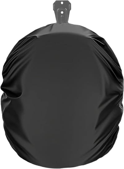 Slangenhoes Beschermhoes - Tuinslang Haspel - Winterbescherming Tuin - Duurzaam Oxford Materiaal - 51x56x21cm - Zwart