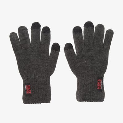 Thinsulate handschoenen met touchscreen tip - Grijs - Maat S