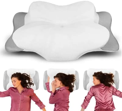 Vlinderkussen Ergonomisch - Hoofdkussen - Nekondersteuning - 100% Gel-Traagschuim - Ademend en Temperatuurregulerend