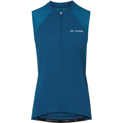 VAUDE Matera FZ Tricot SL, Fietsshirt, Dames Fiets-Sportshirt, slim fit