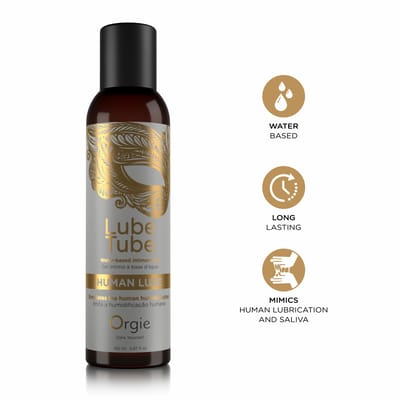 Human Glijmiddel - Waterbased Intimate Gel - 5.07 fl oz / 150 ml