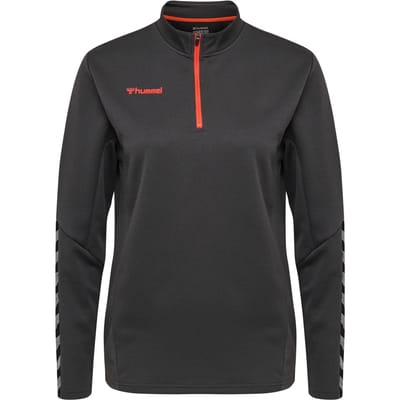 Hummel dames-sweater met lange mouwen Hmlauthentic Half Zip Wo 204929