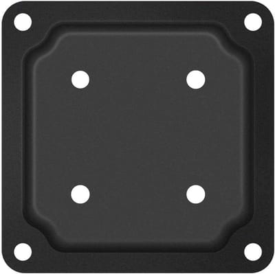Paal Connector - Paalbevestiger - Houten Constructies - Verborgen Ontwerp - 4x4 Inch - Zwart