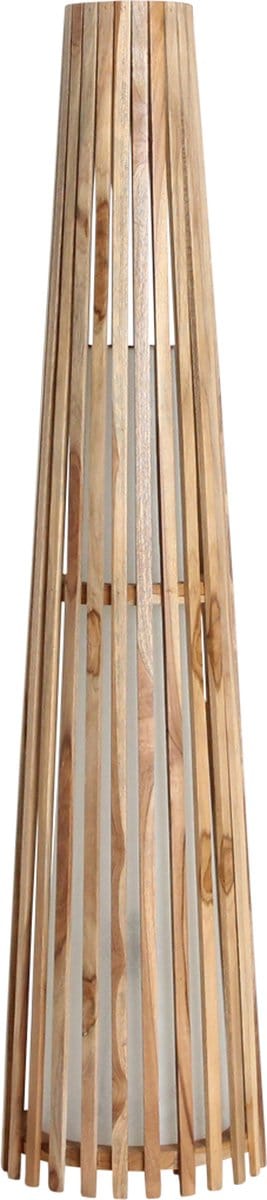 Raw Materials Pharos vloerlamp - 28X28X120CM - Teakhout