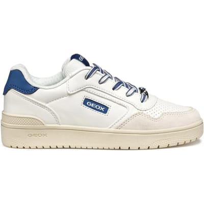 GEOX WASHIBA JONGENS Sneakers - WIT/MARINEBLAUW - Maat 32