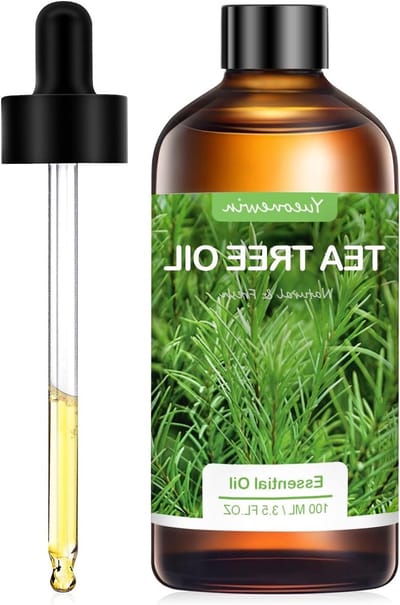 Pure Tea Tree Olie 100ml - Essentiële Olie voor Diffuser, Aromatherapie, Massage en DIY Projecten, Geschikt voor Zeep en Kaarsen maken
