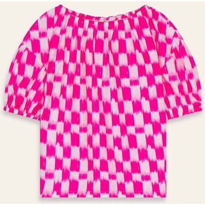 Oilily Barrenwort Blouse- maat42 Prism Roze