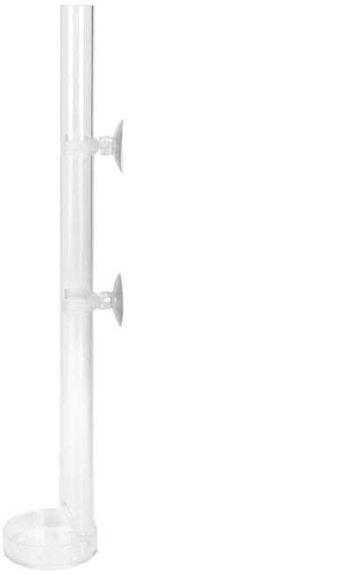 Ronte - Acryl Transparante Garnalen Feeder Buis en Plaat voor Aquariumvissen (32 cm)