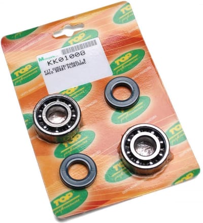 Top prestatie lage motor spinnaker afdichting en lager kit voor Derbi 50 Euro2 motor 1996 tot 2005 Gloednieuw
