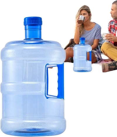 Camping Watertank - Wateropslag Kan - Outdoor Avonturen - Weerbestendig PET - 7.5 Liter - Transparant