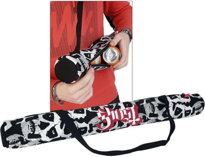 Ghost Tas voor blikjes met print Unisex Koeltas - zwart - Standard