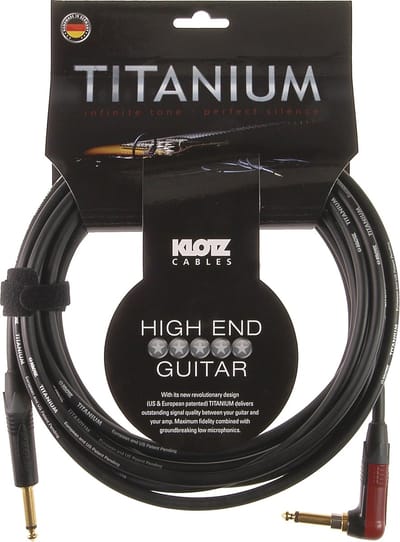 Klotz TIR0900PSP Titanium instrumentkabel 9 m - Instrumentenkabel