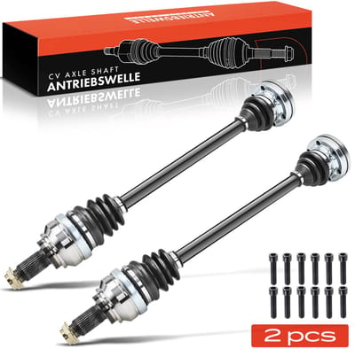 Frankberg 2x Aandrijfas Achteras voor BMW 5er E60 E61