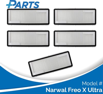 Narwal Freo X Ultra Filters (5 Stuks, Plus.Parts® alternatief voor CP-PJ-A00088-00-00)