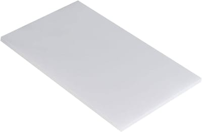 Kunststof Plaat - Nylon Plaat - Onderdelen Maken - Hoge Slagvastheid - 25mm Dik - Wit