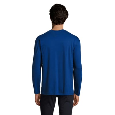 SOLS Heren Monarch T-shirt met lange mouwen (Ultramarijn)