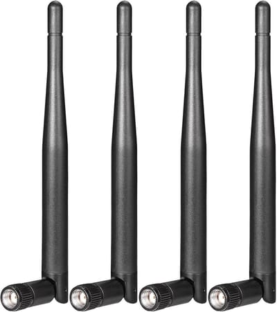 WiFi Antenne - Draadloze Antenne - Signaal Versterken - Dual Band - 3dBi - Zwart