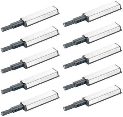 Drukdeuropeners Set - Magnetische Sluiters - Kasten Laden - Roestvrij Staal - 12 cm