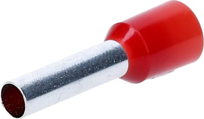 100 stuks Cembre adereindhulzen geïsoleerd 10mm² 18mm lang rood PKD1018 I industriële kwaliteit van de Duitse dealer