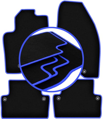 CARLUX-BLUE automatten voor: Volvo XC70 II stationwagen (2000-2007)