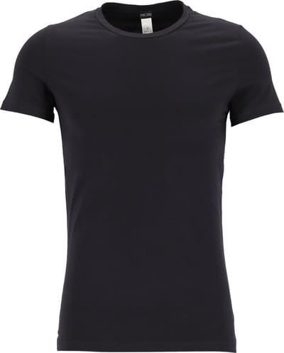 HOM - Supreme Cotton T-Shirt (1-pack) - Crew/O Neck - Zwart - mannen - Maat S