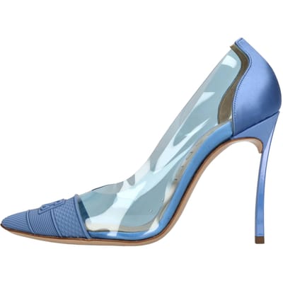 Casadei Schoenen met blauwe hakken