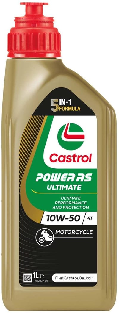 Castrol Power RS Ultimate 4-takt olie 10w50 1 liter