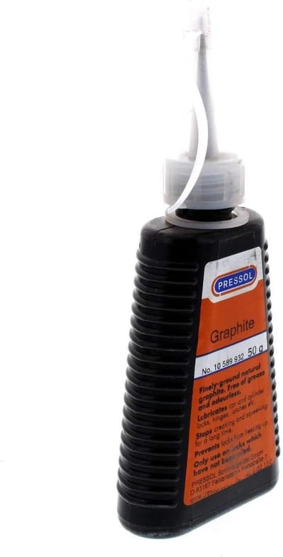 Smeermiddel Grafiet - Droog Smeermiddel - Corrosie Voorkomen - Vetvrij en Geurloos - 50 g - Zwart