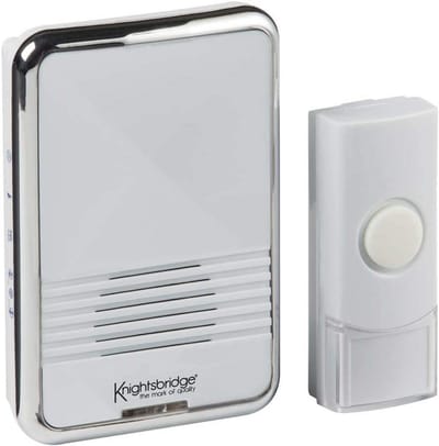 Draadloze Deurbel - Plug-in Gong - Melding Ontvangen - Automatisch Leren Codes - 80m Bereik - Wit
