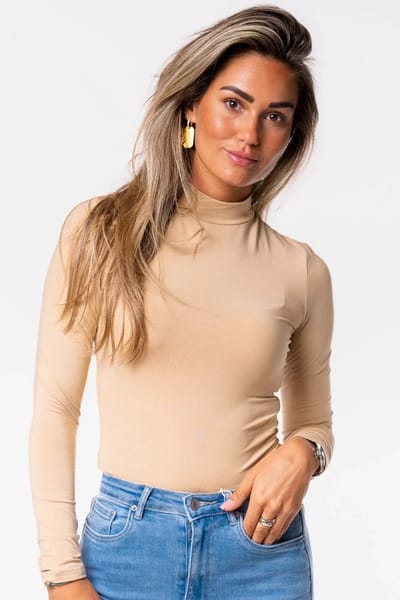 Getdrezzed Travel body- Maat: S - Travel body col beige