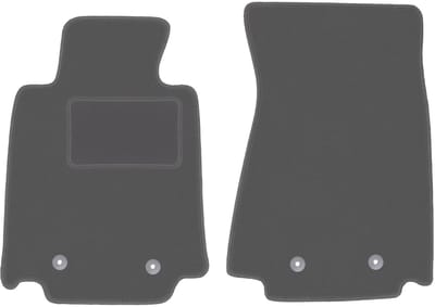 Grafiet automatten voor: Nissan 370Z coupé, roadster (2009-2020)