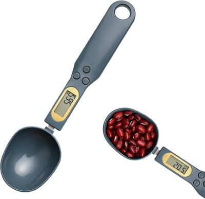 Digitale Lepelweegschaal - Meetlepel Precisie - Nauwkeurig Afwegen - 7 Maateenheden - 500g / 0.1g - Groen