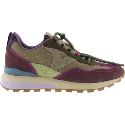 Nylon en suède sneakers Victoria Luna