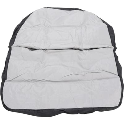 Zitovertrek voor zitmaaier voor tractor heftruck universeel 600D Oxford-doek buiten waterdicht grijs white