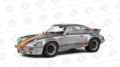 Solido Porsche 911 RSR Kremer 1973 silber 1:18 Auto
