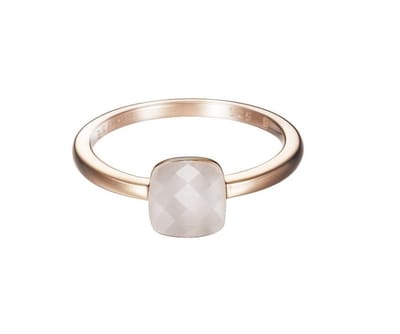Es ring petit baiser rose