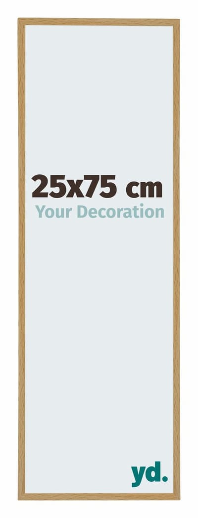 Your Decoration - Fotolijst 25x75 cm - Kunststof - Beuken Licht - Evry