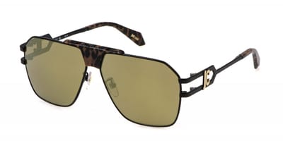 Just Cavalli SJC094 Nero lucido 61/12/140 UNISEX Zonnebrillen